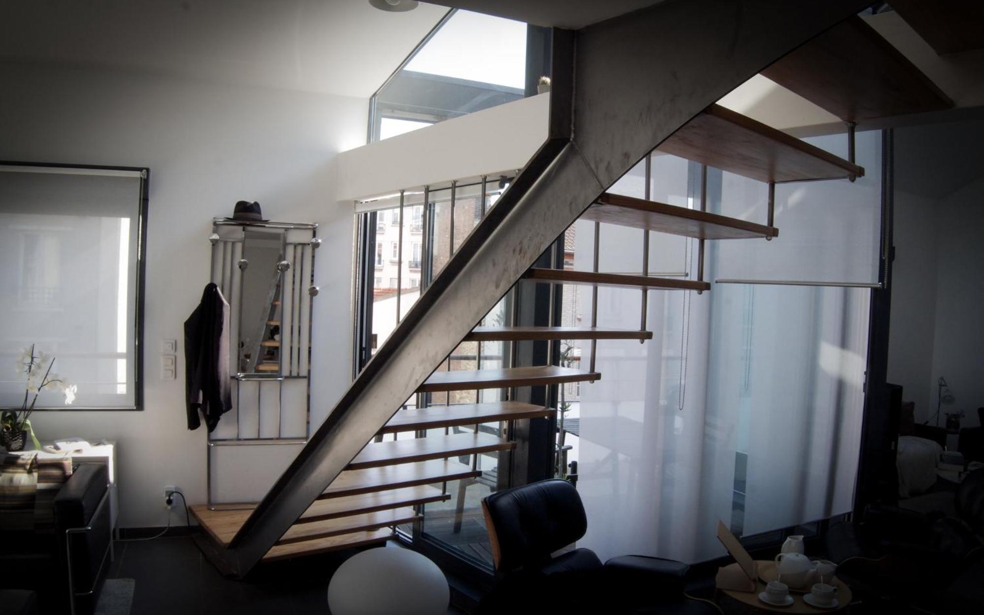Apartamento Beautiful Loft 130M2 Sun And Free Parking Ok 1M95 La Garenne-Colombes Exterior foto